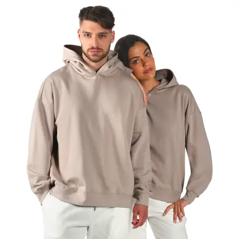 BIG HOODY — Unisex široka dukserica sa kapuljačom od organskog pamuka, 300 g/m2