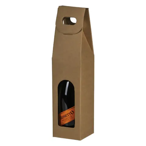 BOTTLE — Troslojna samosklopiva poklon kutija za flašu