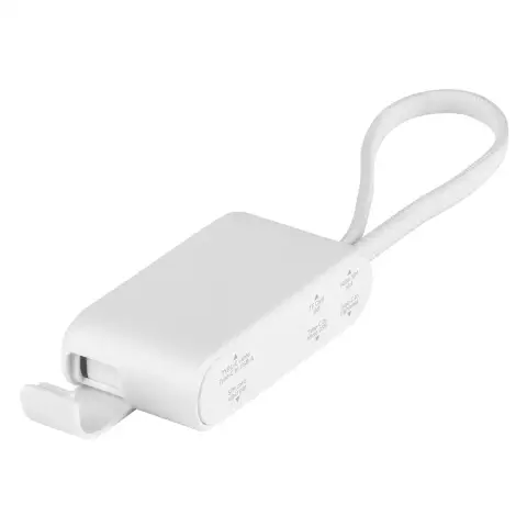 CRUX — Plastična kutijica sa USB kablom, adapterima i držačem za mobilne uređaje, 8/1