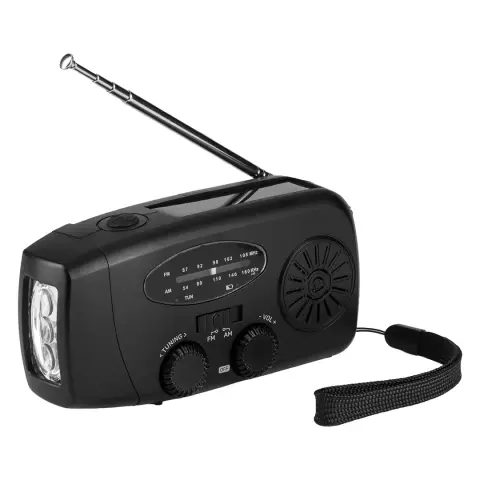 DOMEN — Radio, lampa i power bank
