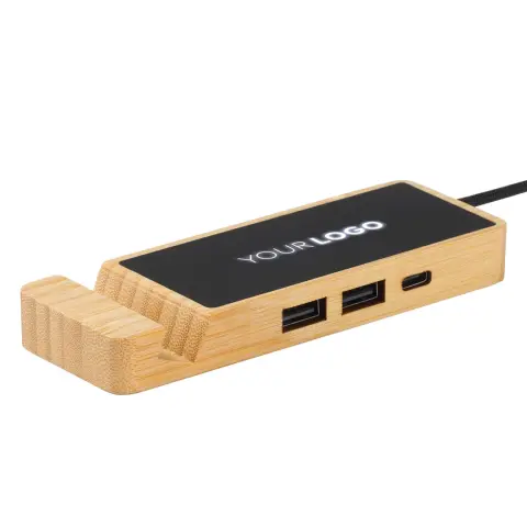 ENNIO — USB razdelnik sa 3 ulaza, držač za telefon
