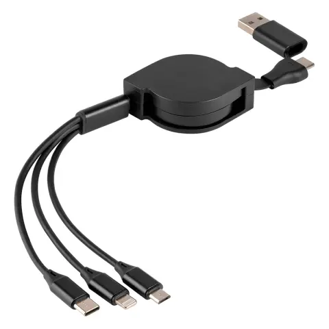 FLASH 60W 6IN1 — USB / Type-C kabl za punjenje i prenos podataka, 6 u 1, 60W