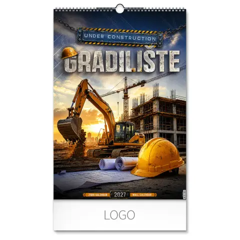 GRADILIŠTE — Zidni kalendar: 7 listova, dvomesečni