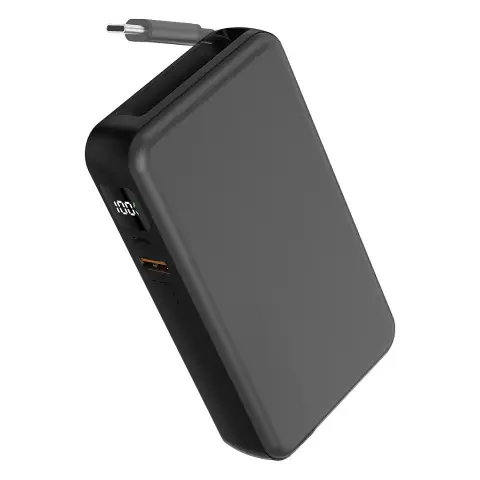 HOPSON 10PD — Pomoćna baterija, 10.000 mAh, sa kablom na izvlačenje