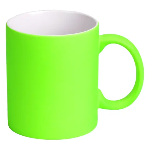 LASSI NEON — Keramička šolja za sublimaciju, 325 ml