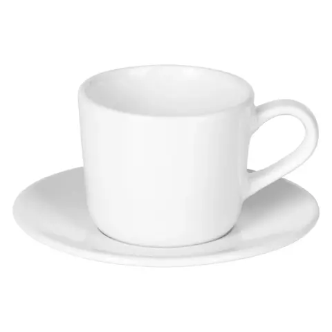 MILL — Šolja za cappuccino sa tacnom od fine keramike, 150 ml