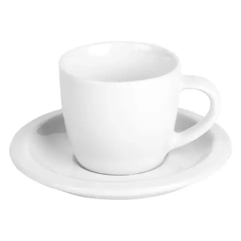 MOMENTO MINI — Šolja za espresso sa tacnom od fine keramike, 100 ml