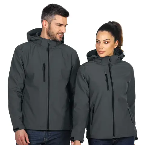 PROTECT MEN — Softshell jakna sa skidajućom kapuljačom