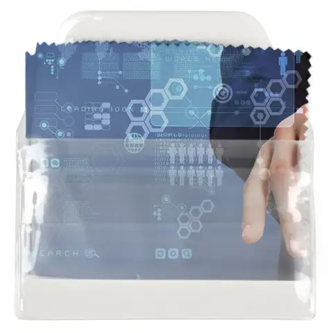 PURE PACK — Plastična futrola za PURE krpicu, 100 kom