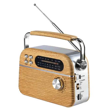 RETRO TUNE — Radio i bežični zvučnik, 3W