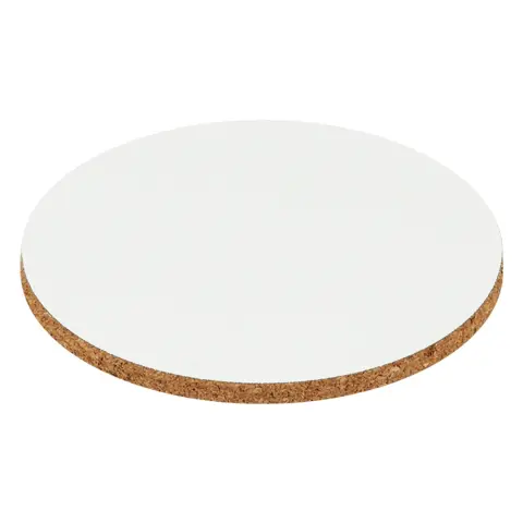 SUBLI WHITE ROUND — Podmetač za sublimaciju