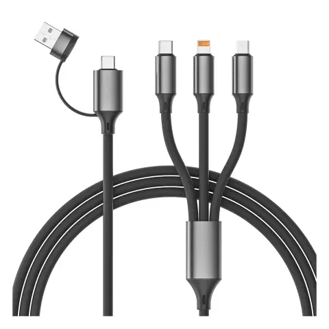 SYNERGY 6IN1 — USB / Type-C kabl za punjenje i prenos podataka, 6 u 1, 65W