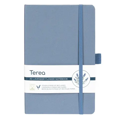 TEREA — Notes A5, korica: mešavina bio materijala i papira