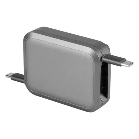 TROJAN 100W 6IN1 — Type-C kabl za punjenje i prenos podataka, sa držačem za mobilne uređaje, 6 u 1, 100W